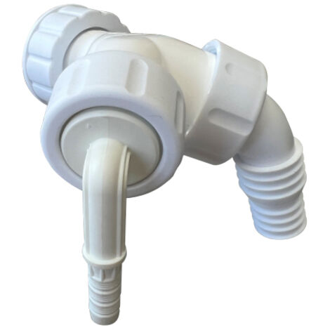 Manchon de raccordement pour condensat et appareils "Save" ¾" à 1" et 8 mm pour siphon encastré