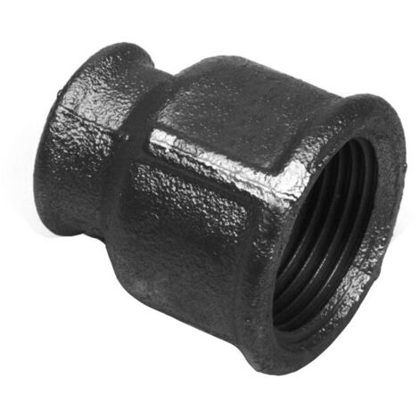 Manchon de réduction IDMAR 1 1/4" x 3/4" noir (DN32 x DN20)