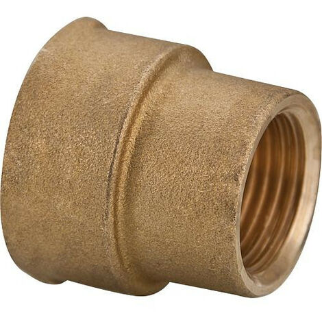 Manchon de reduction laiton 1 1/4" x 1" femelle x femelle