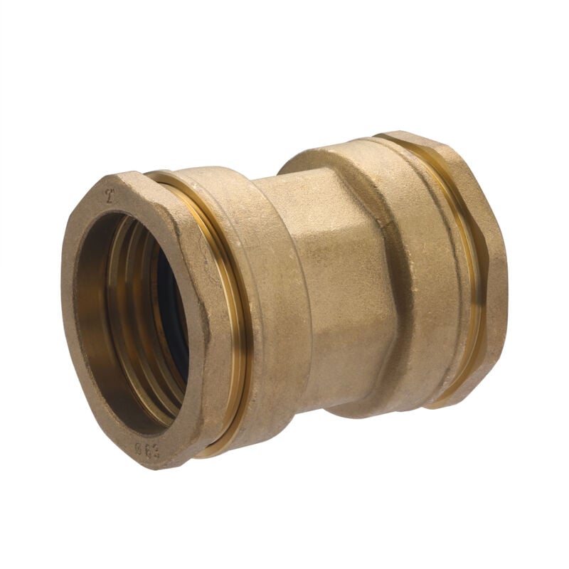 Noyon&thiebault - Manchon de réparation laiton pour tuyau polyéthylène Ø63