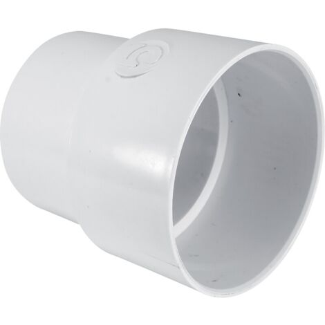 Manchon de réparation PVC blanc mâle diamètre 93 femelle diamètre 100 MD93
