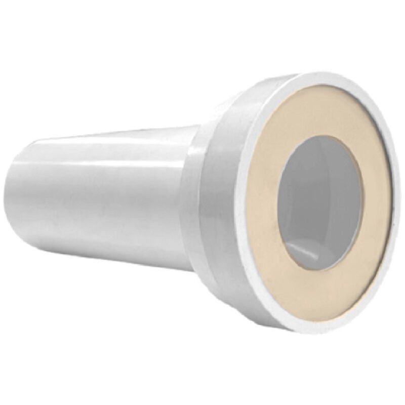 Regiplast - Pipe droite, manchon d'évacuation wc diamètre 90 mm, longueur 400 mm