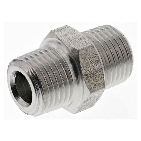 Manchon Droit Legris R (conique) Mâle 1/8pouce - Mâle 1/8pouce ( Prix pour 1 )