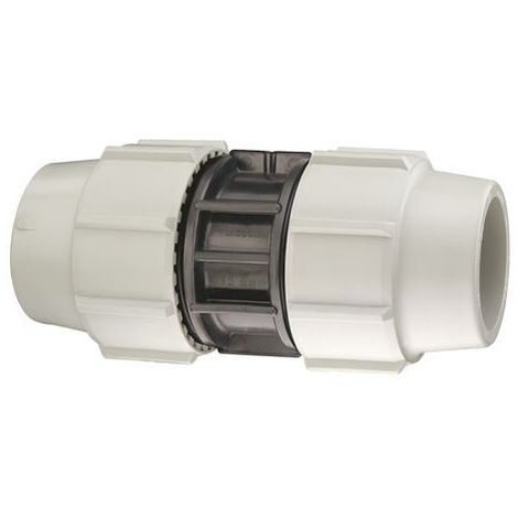 Manchon Egal à compression pour tube PE ø40 - Plasson