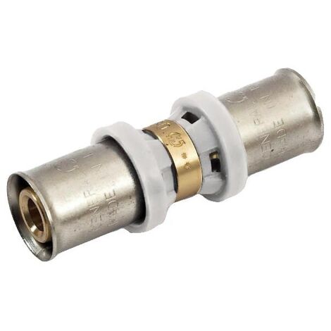 Manchon égal à sertir pour tube multicouche Acopex Alu diamètre nominal 32 - THERMACOME