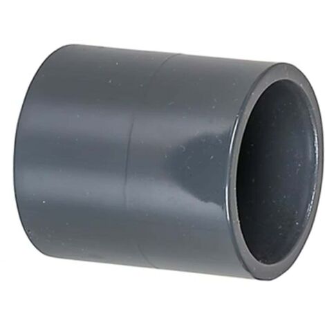 MANCHON EGAL NF PVC PRESSION FF Ø50 - PLASSON