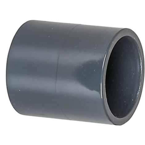 MANCHON EGAL NF PVC PRESSION FF Ø63 - PLASSON