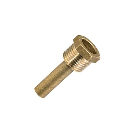 Manchon en laiton pour modèle 620 Ø1/2" - HECAPO Dimensions : 100 mm
