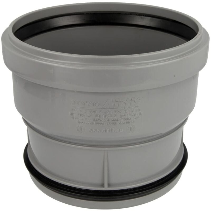 Manchon enfichable HT concentrique DN160/160, pr tuyaux HT et canalisatios