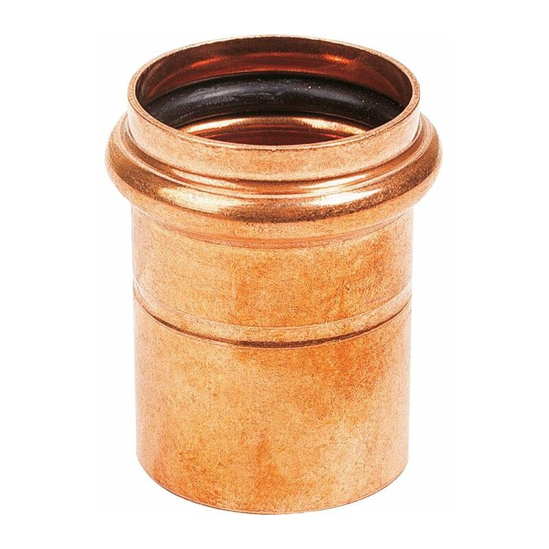 Manchon droit à joint torique - Cuivre - diamètre 40 mm - Femelle / Femelle