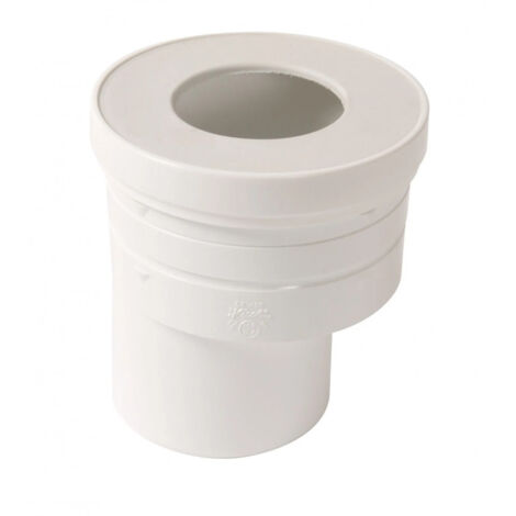 Manchon excentré étagé diamètre 93 – Raccordement WC pour espaces confinés – Compatible avec installations sanitaires – Pipe WC NICOLL