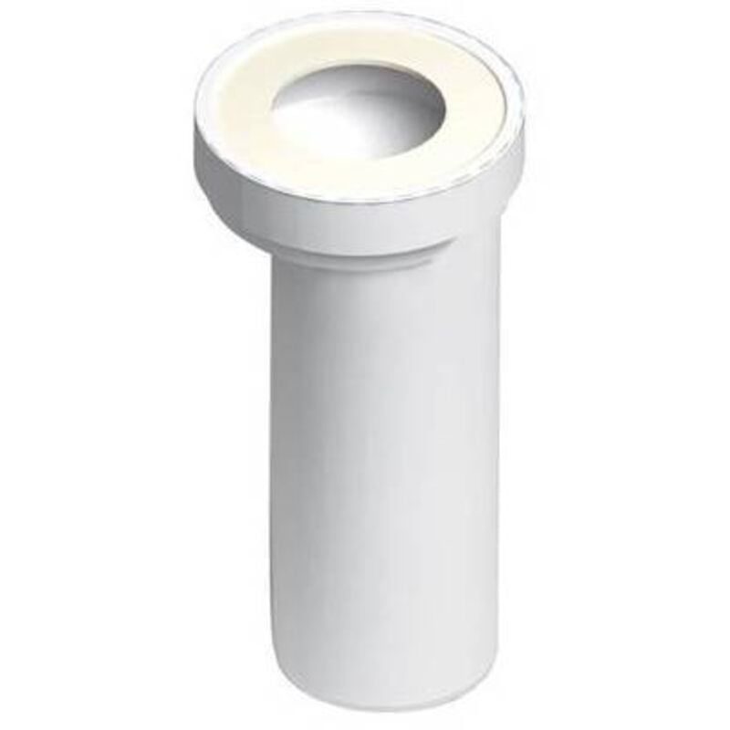 Manchon excentrique pour toilette avec borne lisse