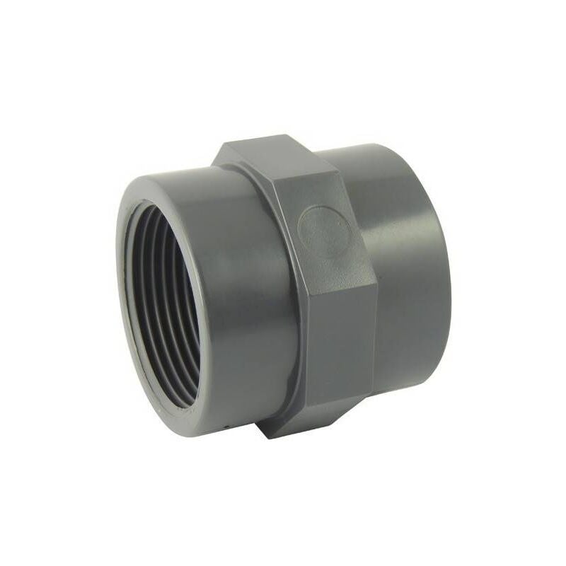 Manchon femelle / femelle à visser en pvc 4''