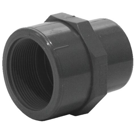 Manchon fer PVC pression F à visser M à coller 40x49 63