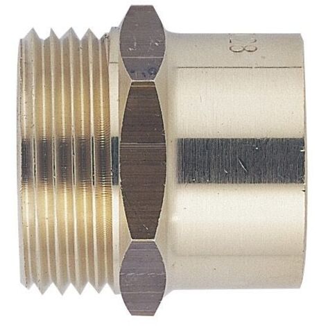 Manchon laiton à souder MM - Fig 243 Gcu - 40mm 1 1/4' (33x42mm) - Adrien Riquier