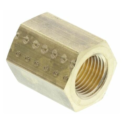 Manchon Laiton Droit Legris G Femelle 1/8pouce - Femelle 1/8pouce ( Prix pour Paquet de 5 )