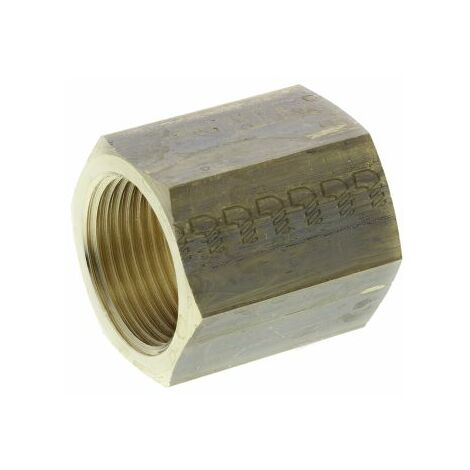 Manchon Laiton Droit Legris G Femelle 3/4pouce - Femelle 3/4pouce ( Prix pour Paquet de 5 )