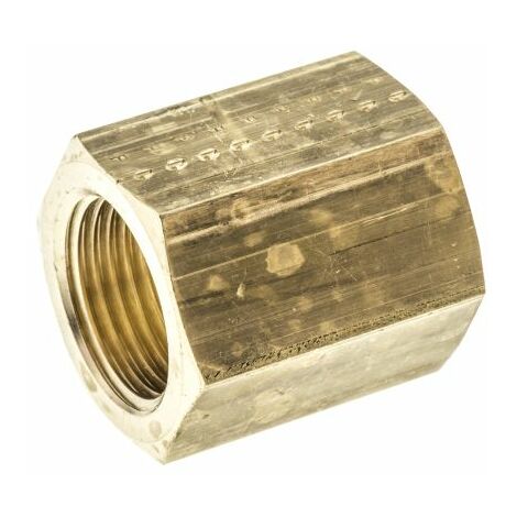 Manchon Laiton Droit Legris G Femelle 3/8pouce - Femelle 3/8pouce ( Prix pour Paquet de 5 )