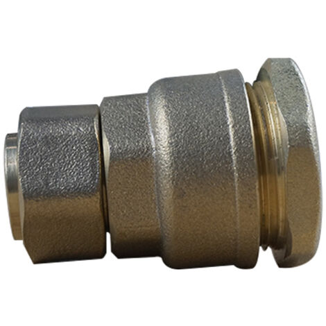 Manchon Laiton droit PEHD Ø20 Femelle Écrou libre 1/2" (15/21) - ACS 16 Bar - Arco