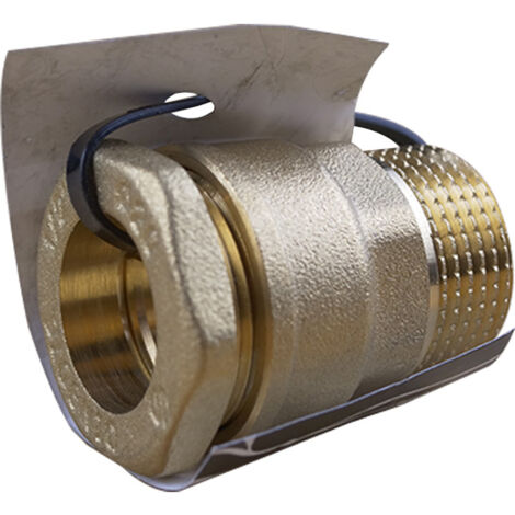 Manchon laiton droit PEHD Ø20 Mâle 3/4" (20/27) - ACS 16 Bar - Arco