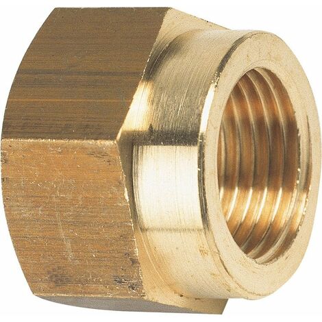 Manchon laiton réduit brut FF F12x17  F8x13