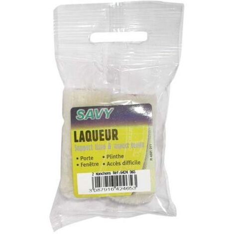 Manchon laqueur velours mini - lot de 2 - 65 mm