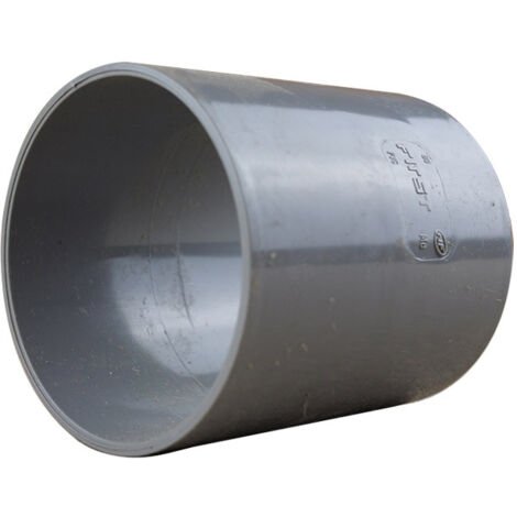 Manchon lisse femelle femelle PVC Ø80 - First Plast