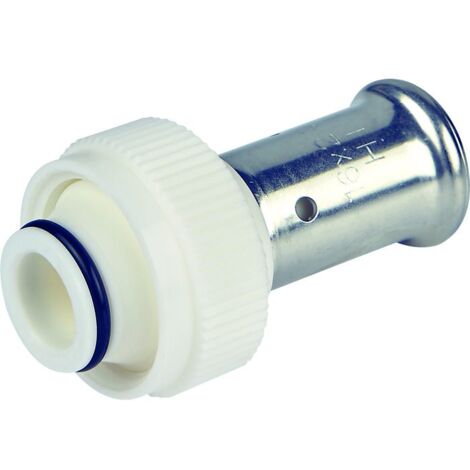 Manchon multicouche avec raccord à visser PVDF - Henco - Eurocone - A visser - diamètre20mm - 3/4'
