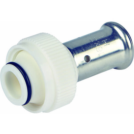 Manchon multicouche avec raccord à visser PVDF - Henco - Eurocone - A visser - Diamètre20mm - 3/4'