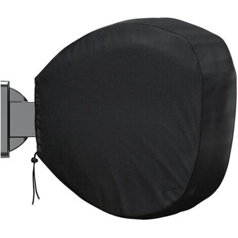 Manchon pour enrouleur de tuyau d'arrosage, noir, 555530cm, un capuchon rétractable pour enrouleur de tuyau, étanche et résistant au soleil.