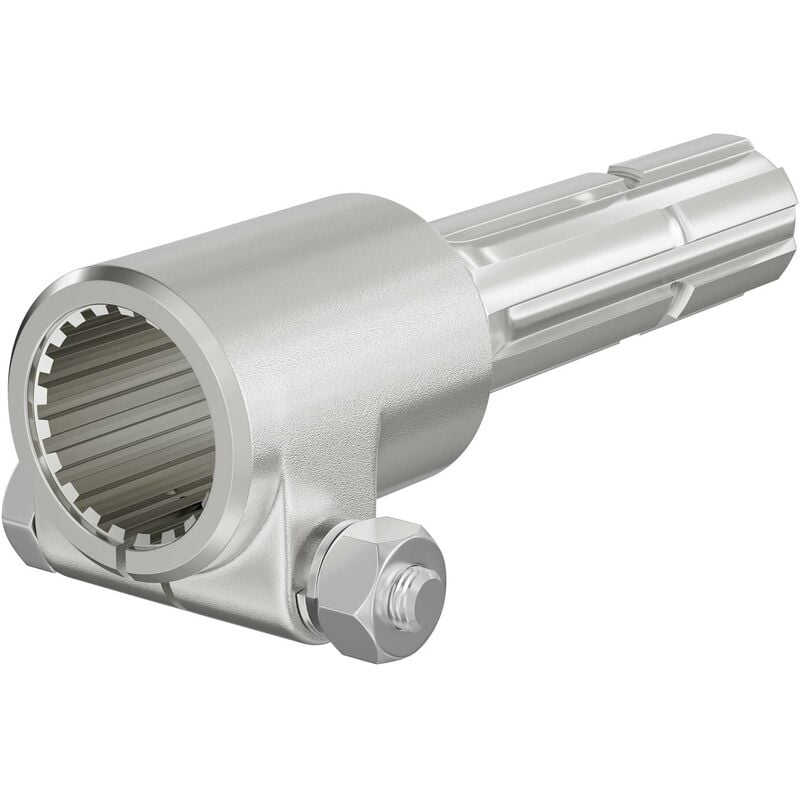 Wiltec - Manchon Prise de force Cardan 160mm Logement pour arbre cannelé 1 3/8' 21D Sortie 1 3/8' 6D Tracteur