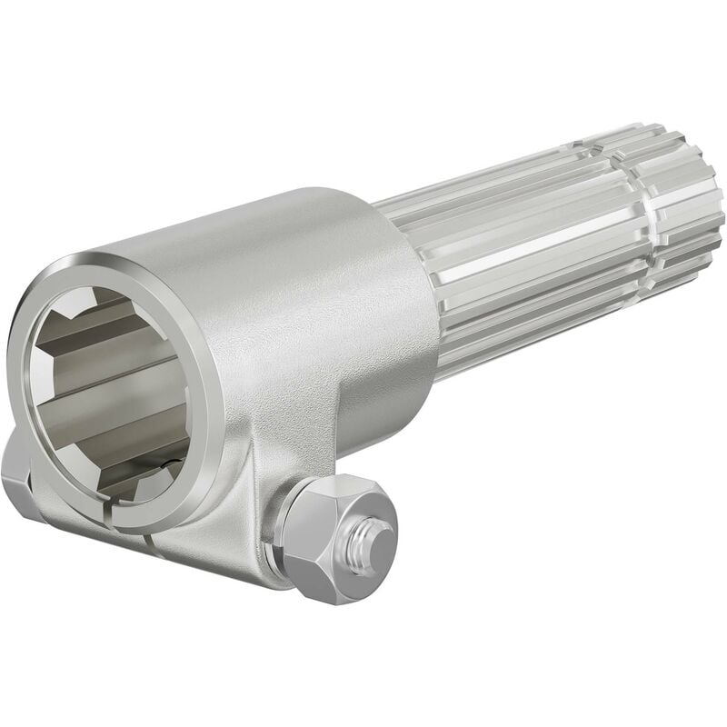 Wiltec - Manchon Prise de force Cardan 160mm Logement pour arbre cannelé 1 3/8' 6D Sortie 1 3/8' 21D Tracteur