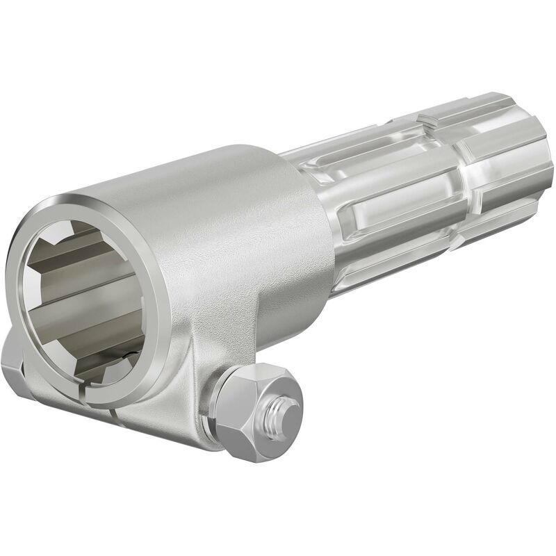 Wiltec - Manchon Prise de force Cardan 160mm Logement pour arbre cannelé 1 3/8' 6D Sortie 8-32x38x6 Tracteur