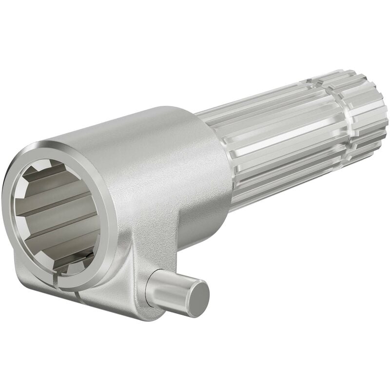 Wiltec - Manchon Prise de force Cardan 160mm Logement pour arbre cannelé 8-32x38x6 Sortie 1 3/8' 21D Tracteur