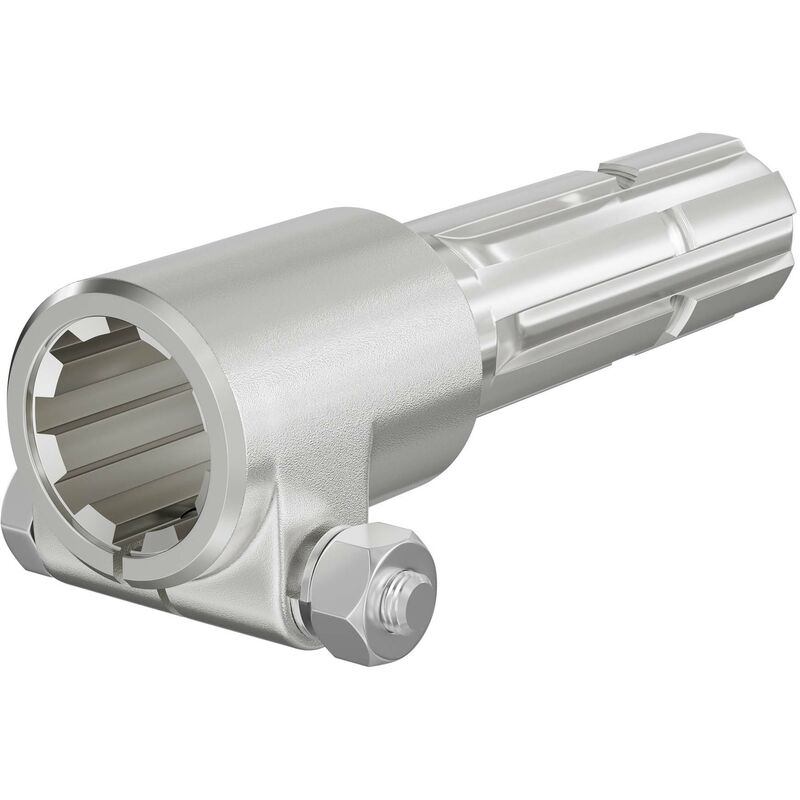 Wiltec - Manchon Prise de force Cardan 160mm Logement pour arbre cannelé 8-32x38x6 Sortie 1 3/8' 6D Tracteur