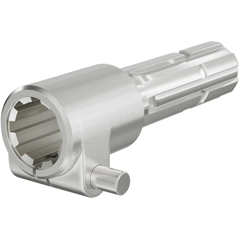 Wiltec - Manchon Prise de force Cardan 160mm Logement pour arbre cannelé 8-32x38x6 Sortie 1 3/8' 6D Tracteur