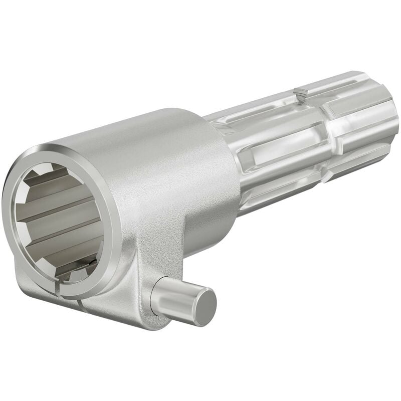 Wiltec - Manchon Prise de force Cardan 165mm Logement pour arbre cannelé 8-32x38x6 Sortie 8-32x38x6 Tracteur