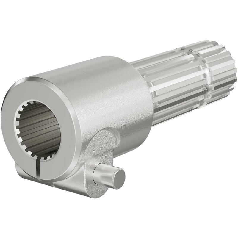 Wiltec - Manchon Prise force Cardan 175mm Logement pour arbre cannelé 1 3/8' 21D Sortie 1 3/4' 20D Tracteur