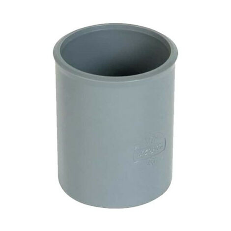 Manchon PVC - Diamètre 40 - femelle-femelle - à coller - 20332 A