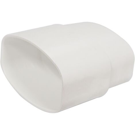 Manchon PVC MF pour tube BEST Øoval 92x57 - blanc