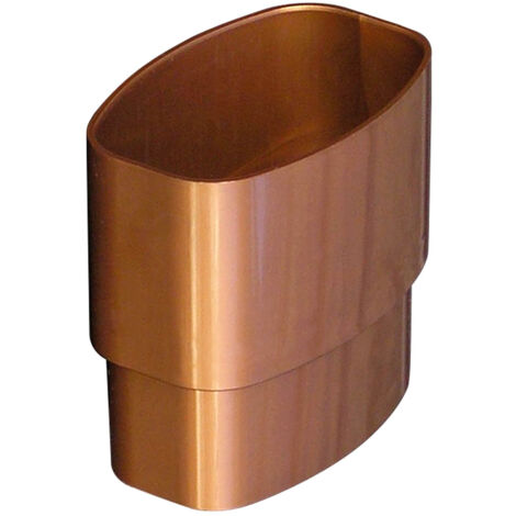 Manchon PVC MF pour tube BEST Øoval 92x57 - effet cuivre - First Plast
