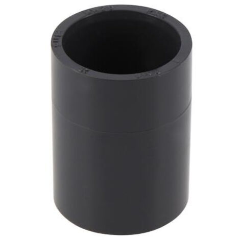 Manchon PVC pression femelle-femelle Ø25, lot de 10