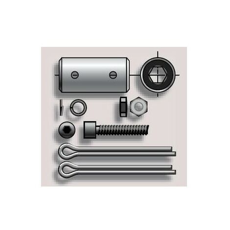 Manchon raccordement hexa 7 / carré 8 mm SOMFY