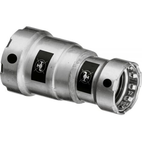 Manchon reduit acier � sertir Megapress femelle-femelle DN 20 - 3/4" reduit DN 15 - 1/2"