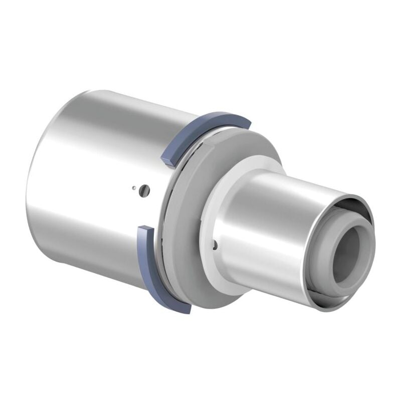 Uponor - Raccord à sertir S-Press plus 1046406 50 x 40 mm, réduit, ppsu