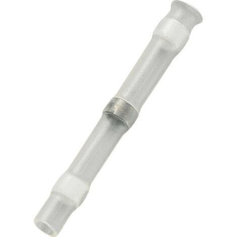 Manchon thermo-soudable TRU COMPONENTS JFST-1-W/30S 736383 avec gaine thermorétractable 0.08 mm² 0.202 mm² entièrement isolé blanc 30 pc(s) S470931