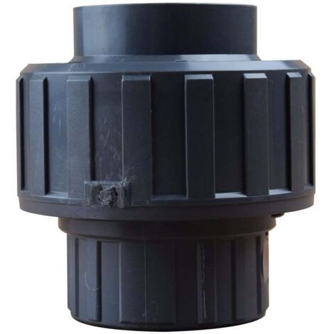 MANCHON UNION 3 PIECES JOINT EPDM A COLLER PVC PRESSION Femelle Ø25 - PLASSON