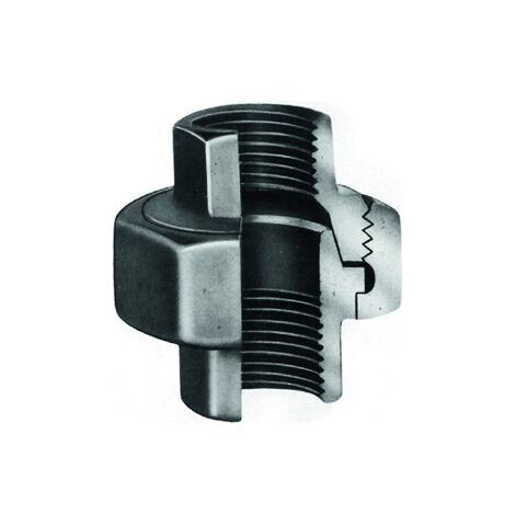 Manchon union fonte malléable femelle-femelle joint conique noir 340 - 1''1/4 - SFERACO