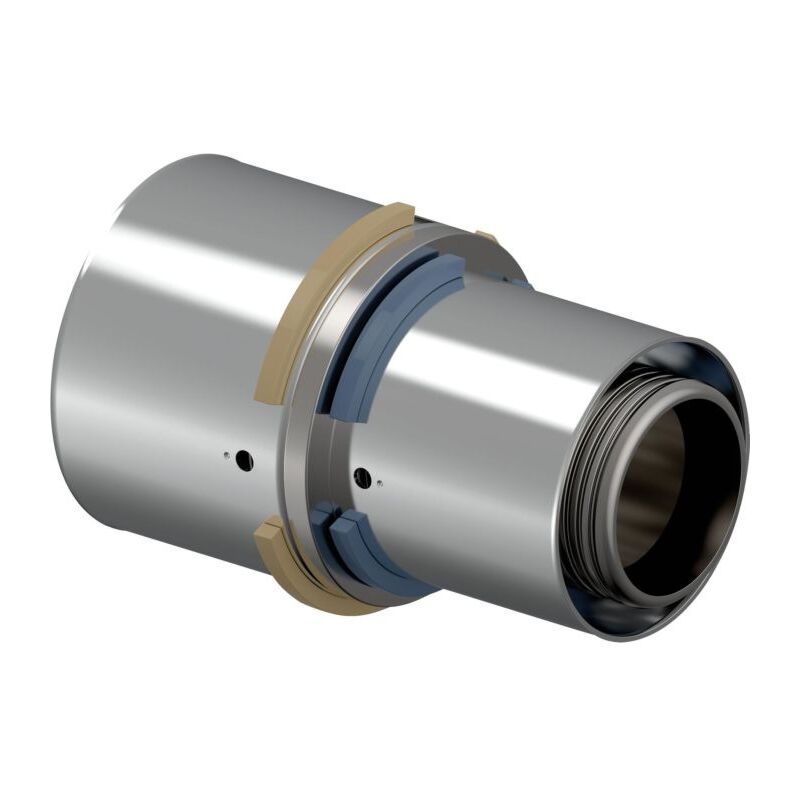 Uponor - Raccord à sertir 1046934 50 x 40 mm, réduit, laiton étamé