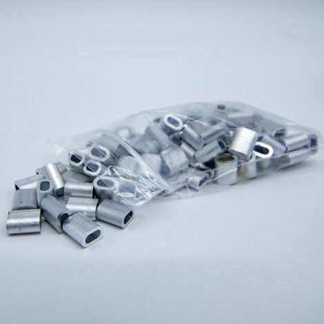 Manchons à sertir 2,60 mm aluminium lot de 100